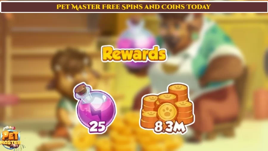 Pet Master Free Spins & Coins Daily Links 