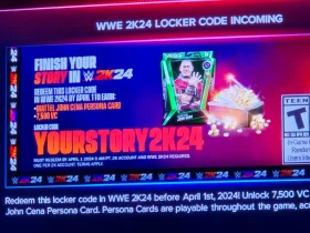 WWE 2K24 locker codes