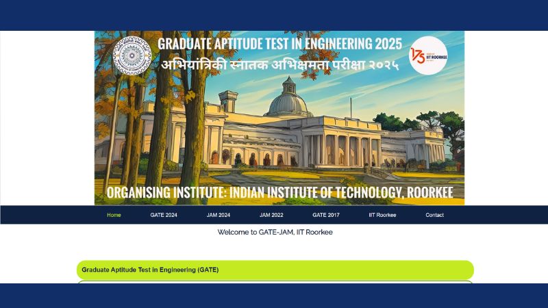 GATE 2025 Exam Details Announced by IIT Roorkee: New Data Science and AI Paper, Syllabus, Eligibility, Check @gate.iitr.ac.in
