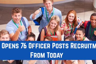 SIDBI Opens 76 Officer Posts Recruitment From Today (750 x 375 px)