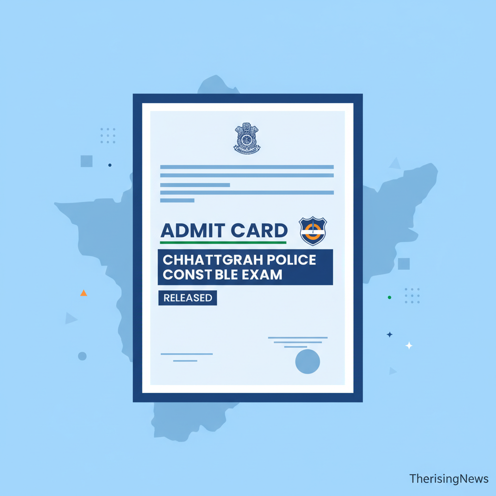 Chhattisgarh Police Constable Exam Admit Cards Released
