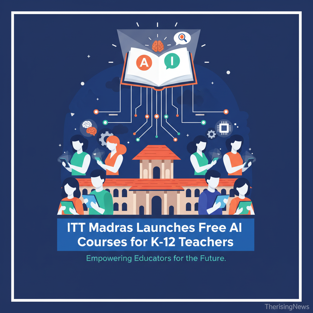 IIT Madras Launches Free AI Courses for K-12 Teachers