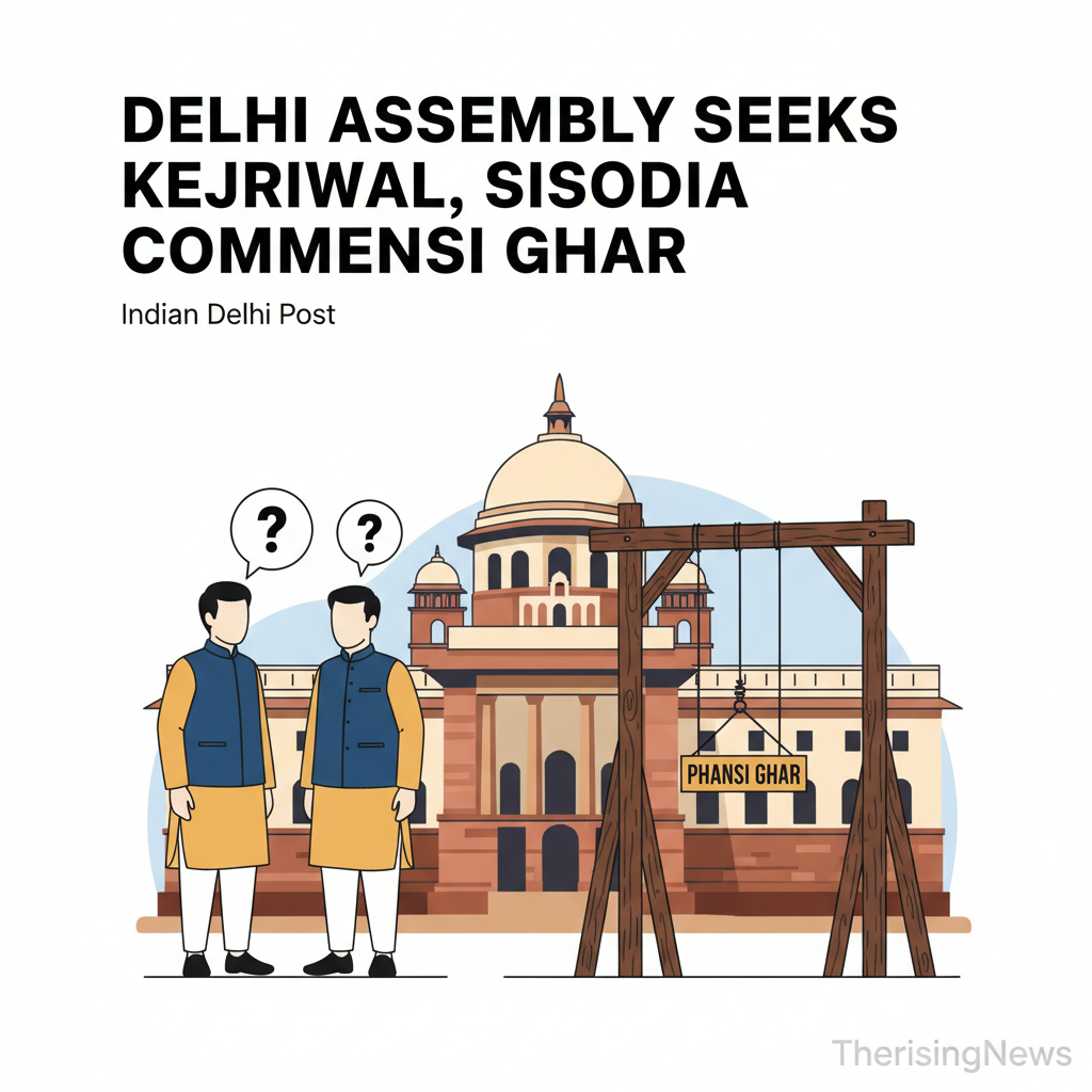 Delhi Assembly Seeks Kejriwal, Sisodia Comments on Phansi Ghar