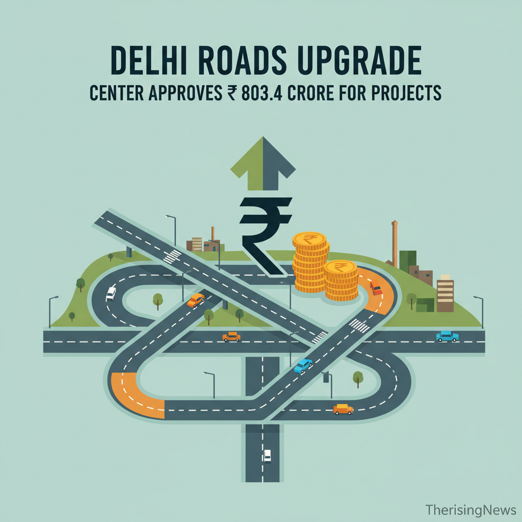 Delhi Roads Upgrade: Center Approves Rs 803.4 Crore for Projects