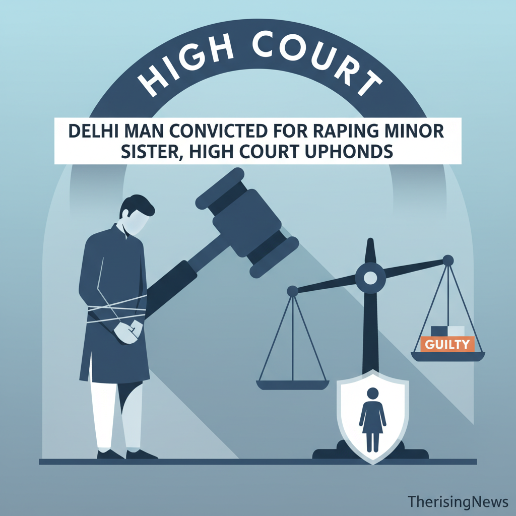 Delhi Man Convicted for Raping Minor Sister, High Court Upholds