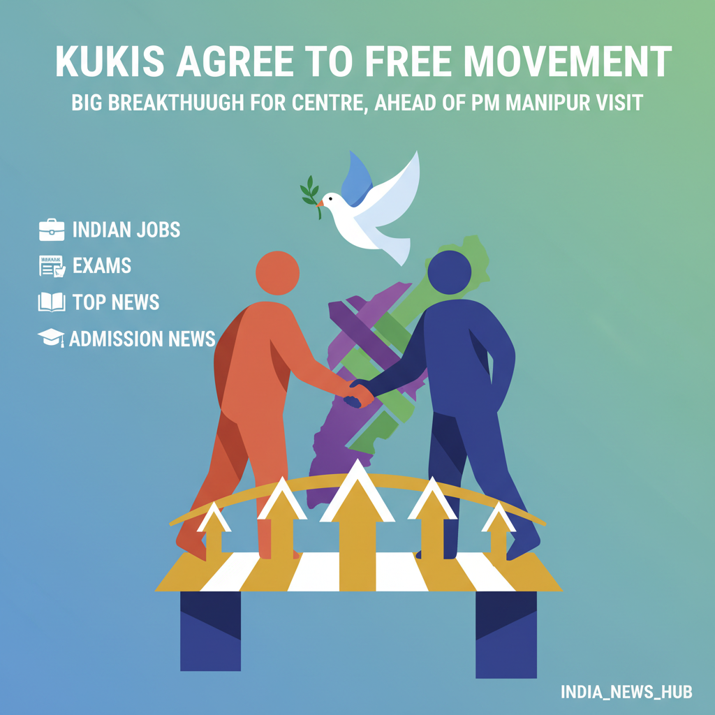 Kukis agree to free movement in big breakthrough for Centre, ahead of PM Manipur visit