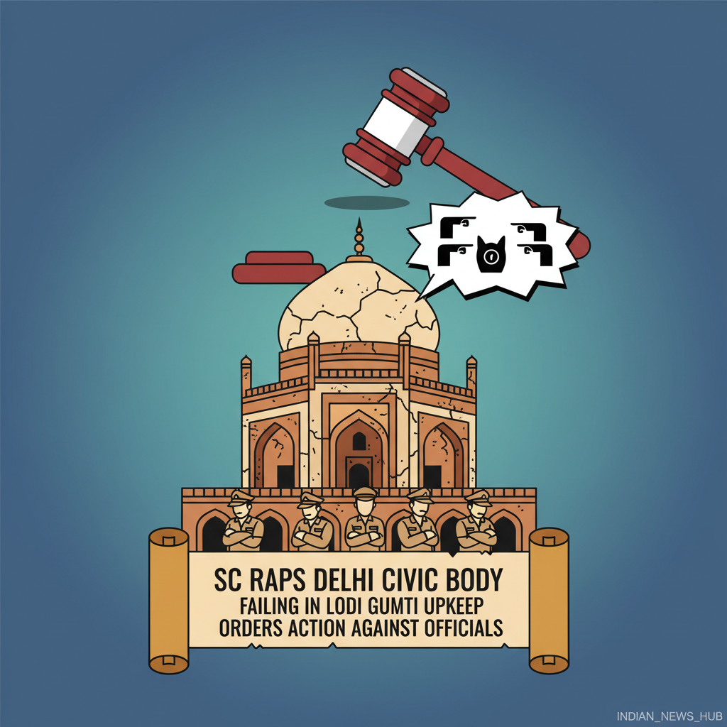 SC raps Delhi civic body for failing in upkeep of Lodi-era Gumti, orders action against officials