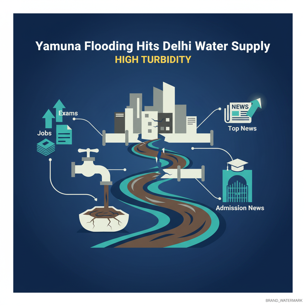 Yamuna flooding leads to high water turbidity, hits daily Delhi supply