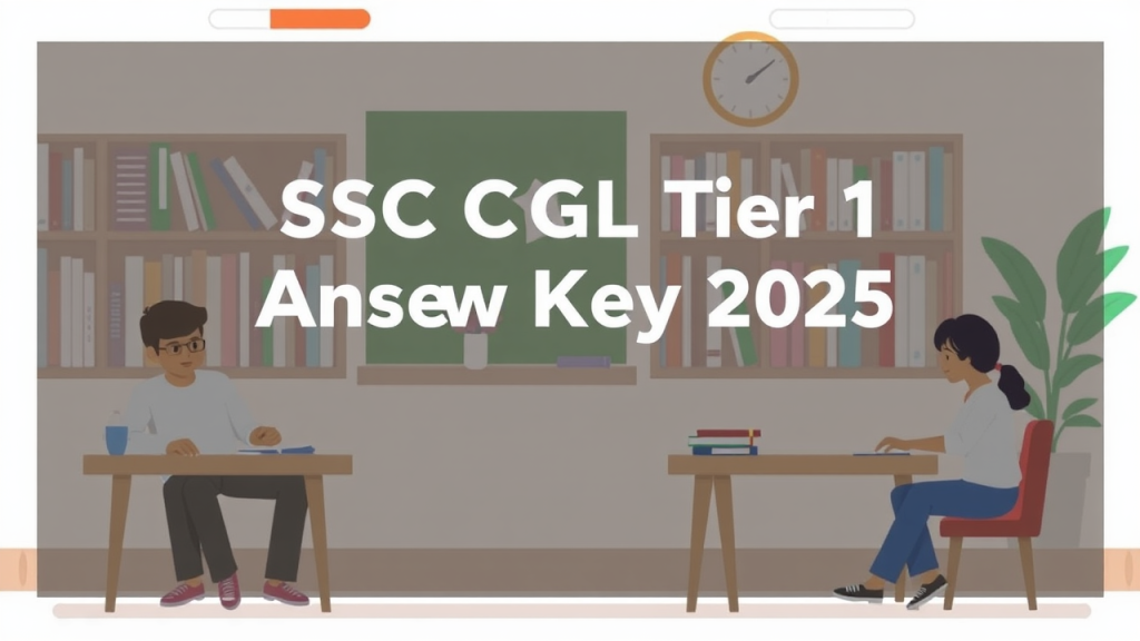SSC CGL Tier I Answer Key 2025 Released: How to Download