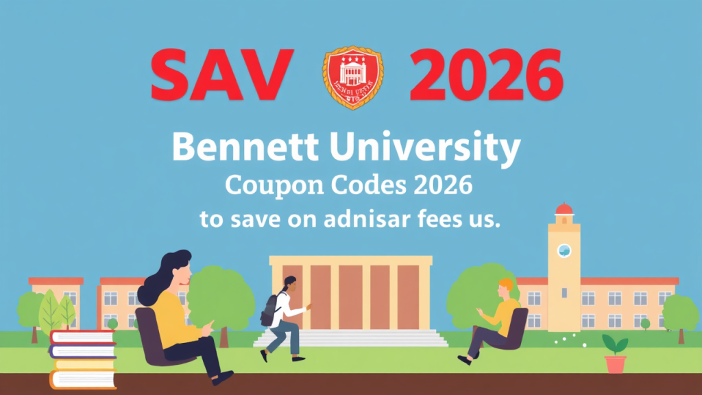 Bennett University Coupon Code 2026: Save on Admission Fees
