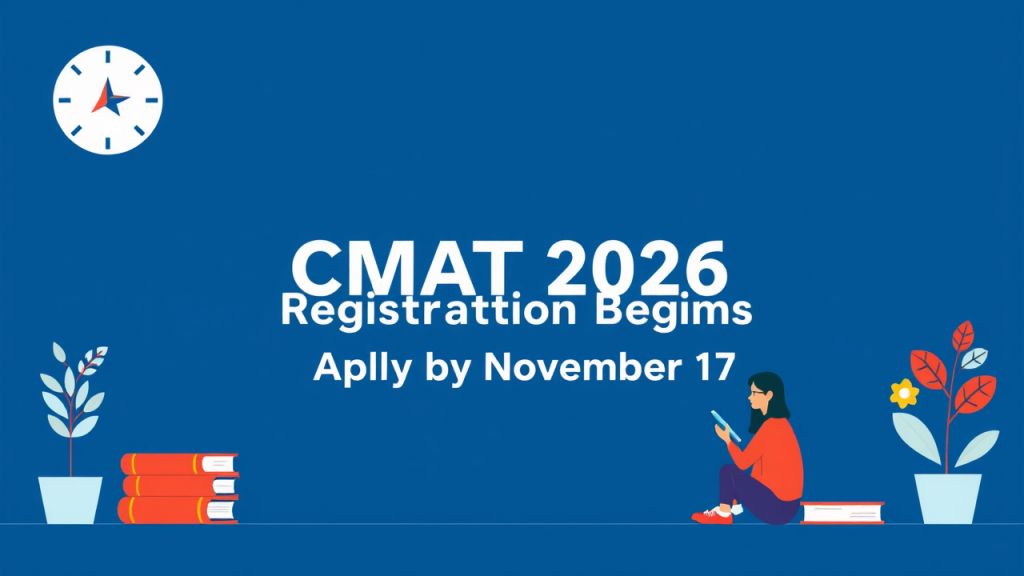 CMAT 2026 Registration Begins: Apply by November 17