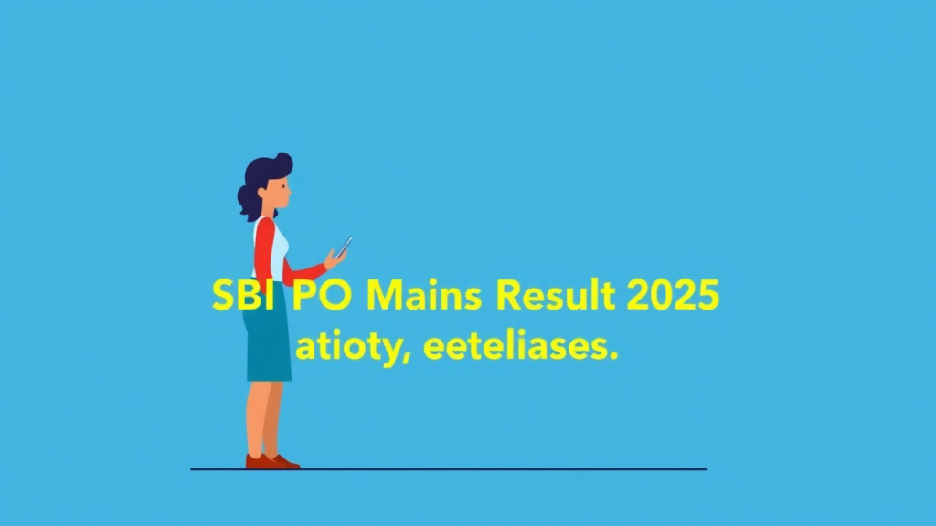 SBI PO Mains Result 2025 Not Yet Released, Check Details