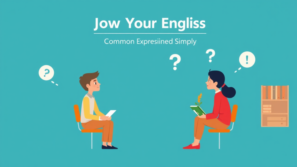 Know Your English: Common Expressions Explained Simply