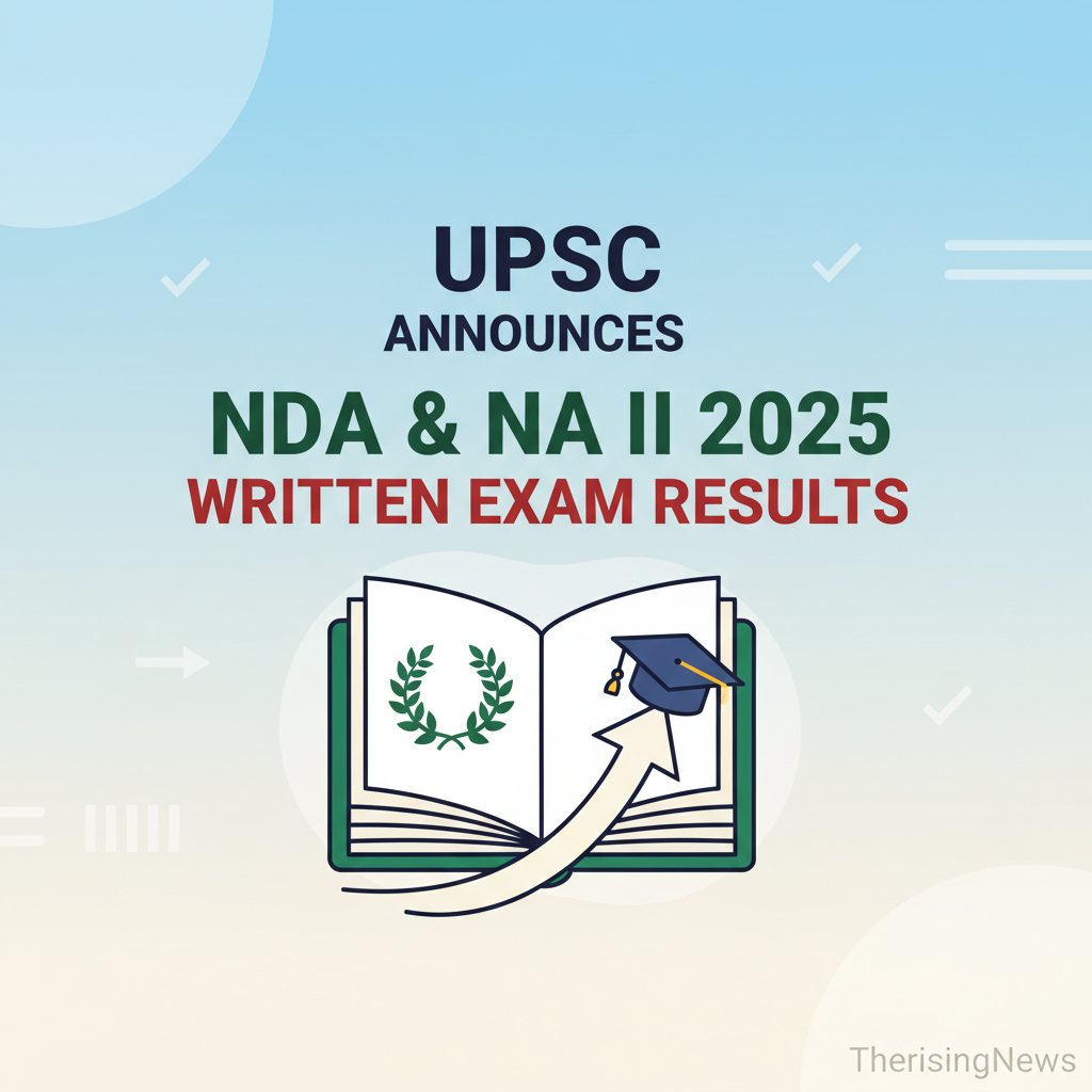 UPSC Announces NDA and NA II 2025 Written Exam Results