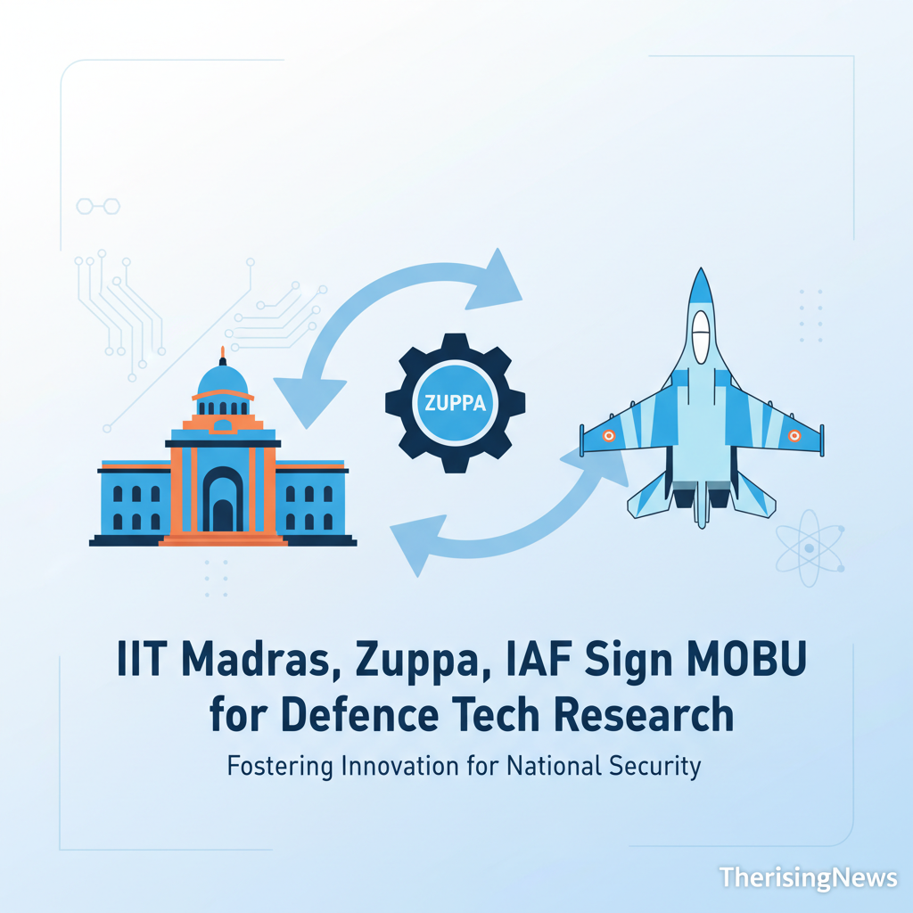 A: IIT Madras, Zuppa, IAF Sign MoU for Defence Tech Research
