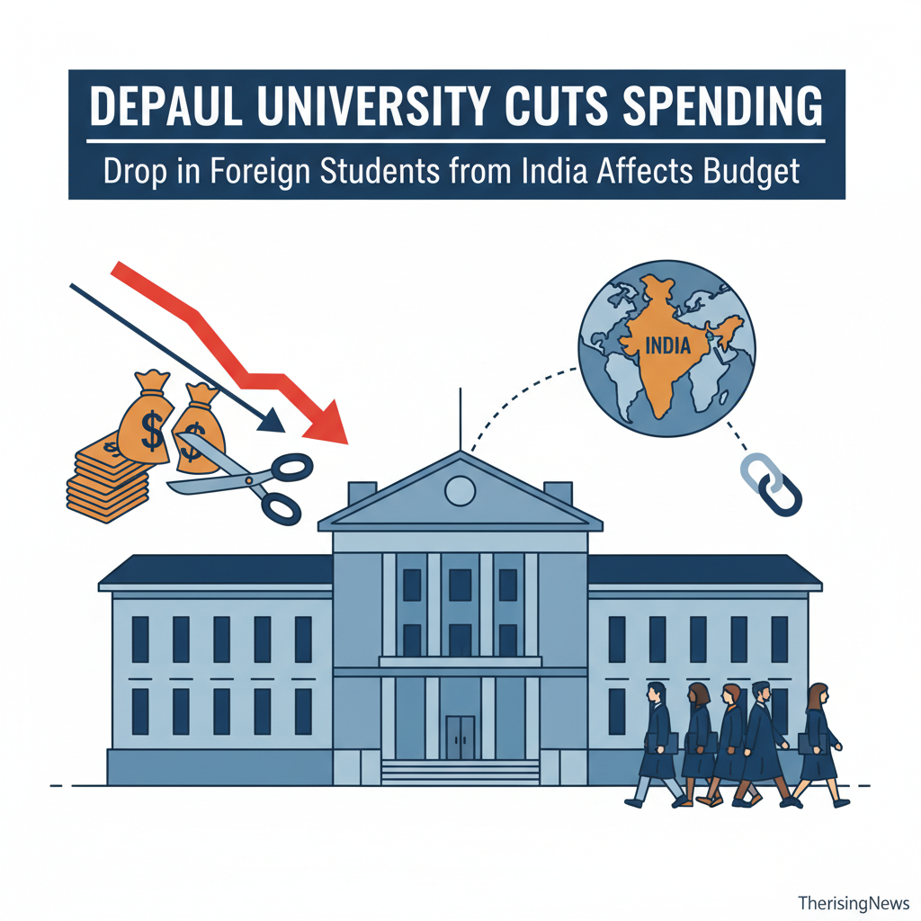 DePaul University Cuts Spending Due to Drop in Foreign Students