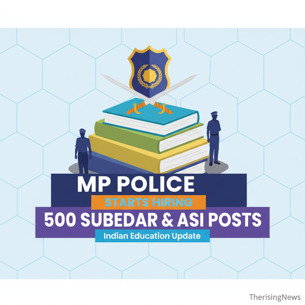 A: MP Police Starts Hiring for 500 Subedar and ASI Posts