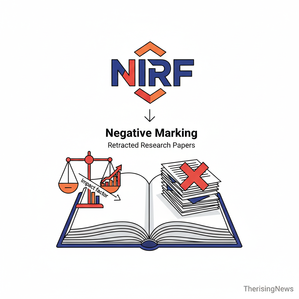 A: NIRF to Introduce Negative Marking for Retracted Research Papers