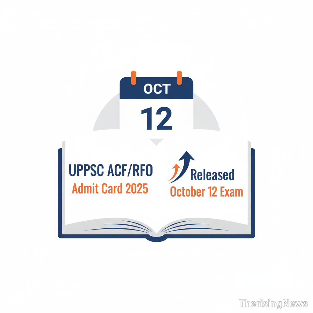 A: UPPSC ACF/RFO Admit Card 2025 Released for October 12 Exam