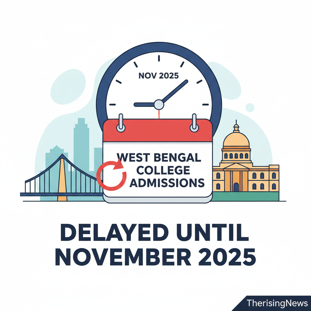 West Bengal College Admissions Delayed Until November 2025