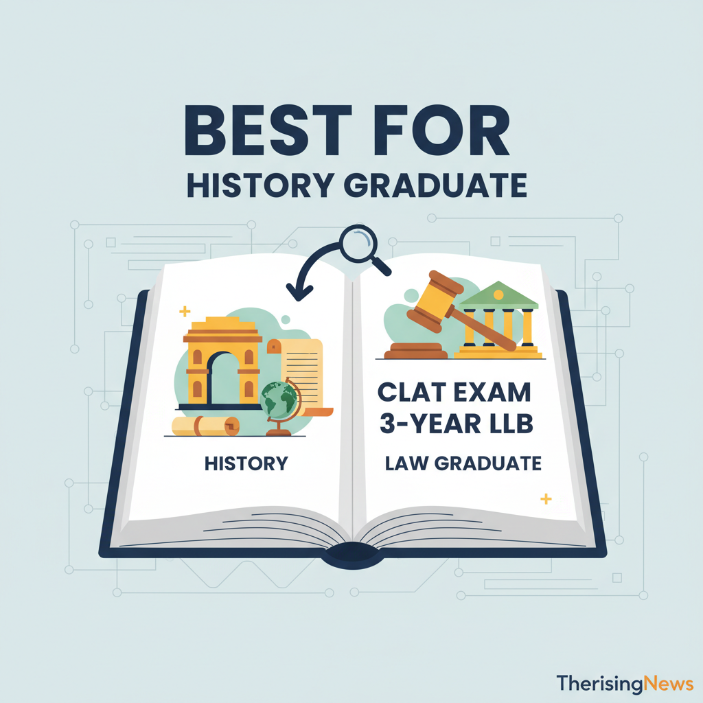 CLAT Exam: Three-Year LLB Best for History Graduate