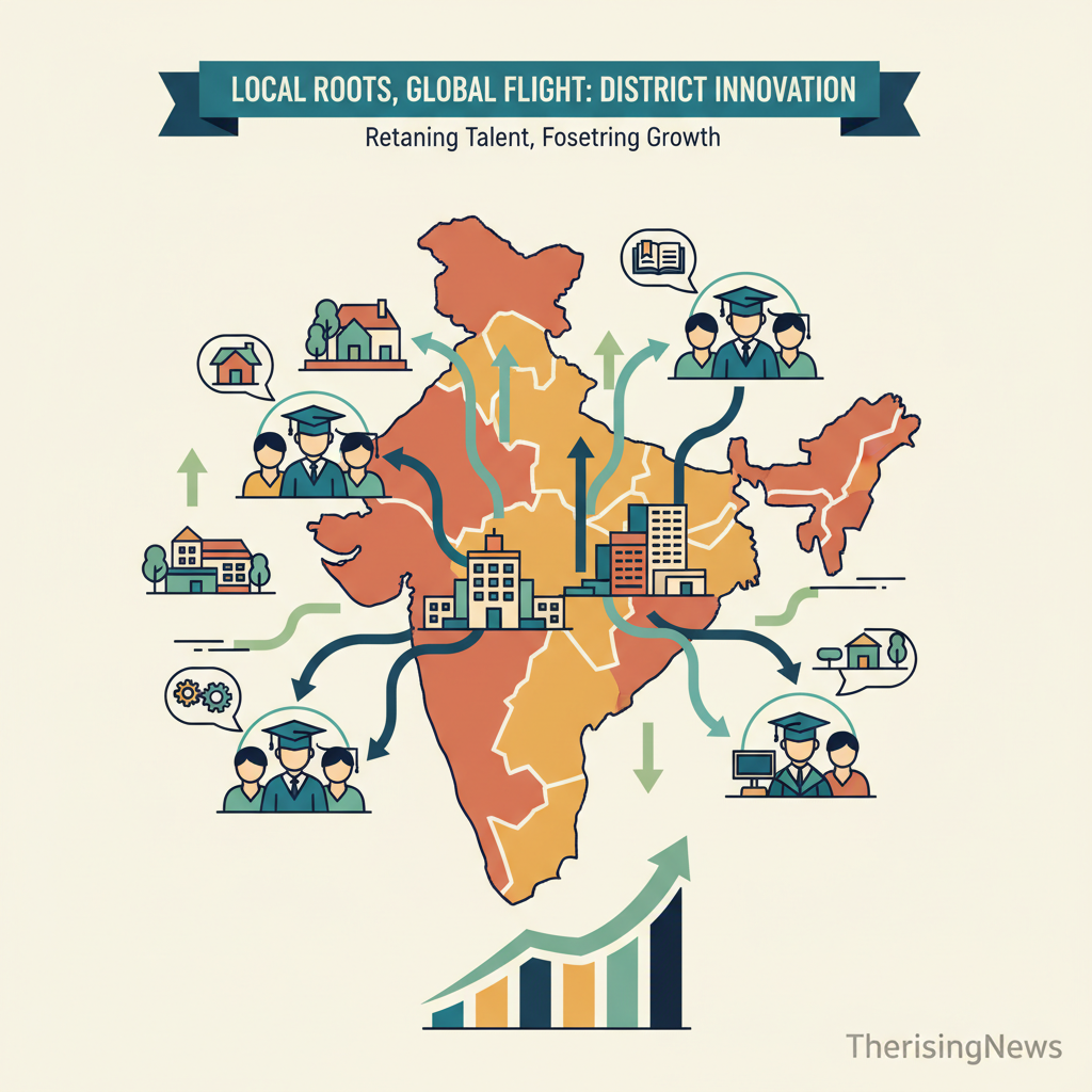 How one Indian district is keeping grads closer to home