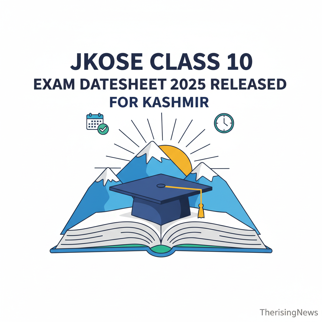 A: JKBOSE Class 10 Exam Datesheet 2025 Released for Kashmir