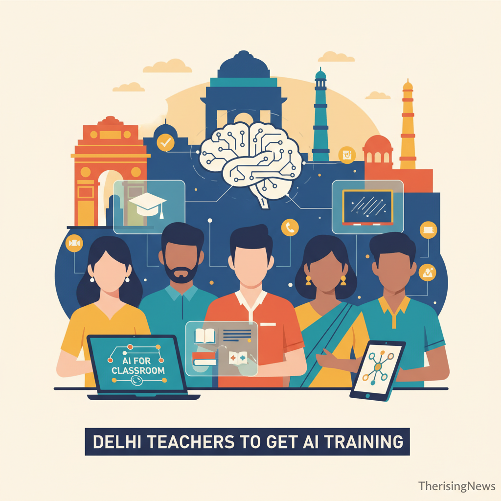 Delhi Teachers to Get AI Training for Classroom Use