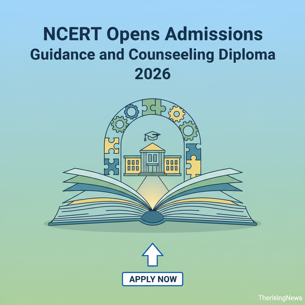 NCERT Opens Admissions for Guidance and Counselling Diploma 2026