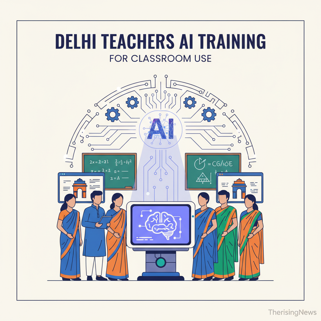 A: Delhi Teachers to Get AI Training for Classroom Use