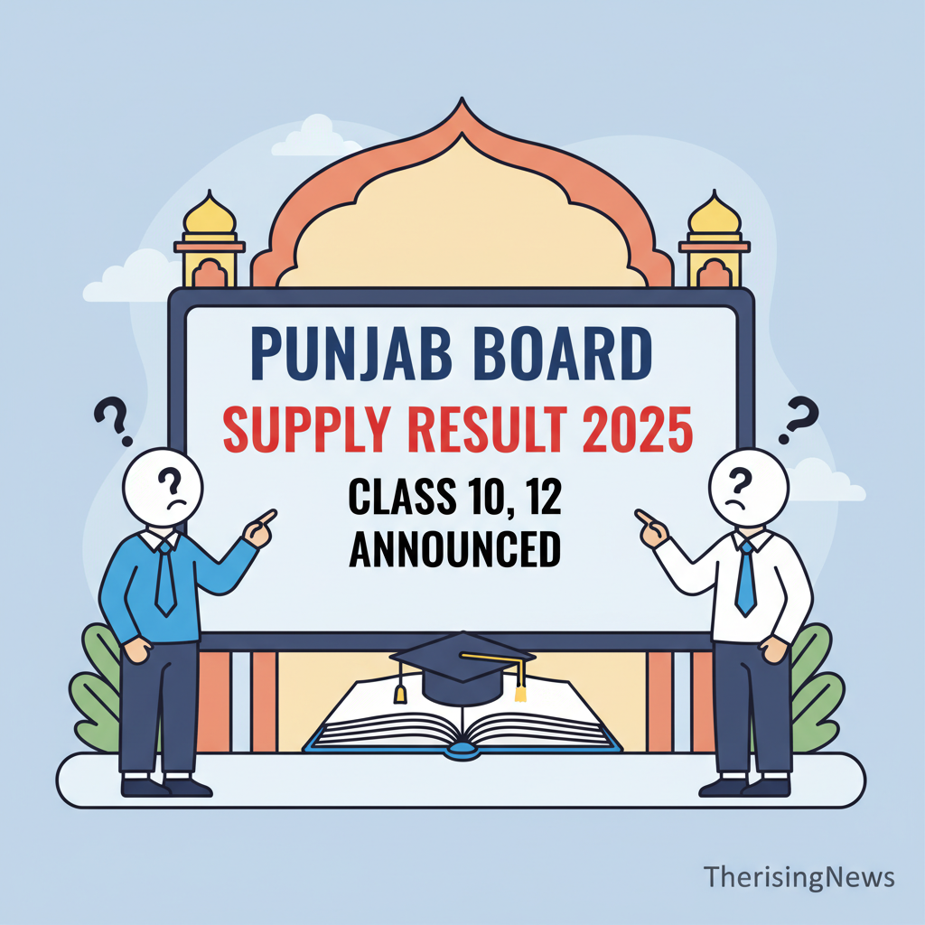 A: Punjab Board Supply Result 2025 for Class 10, 12 Announced