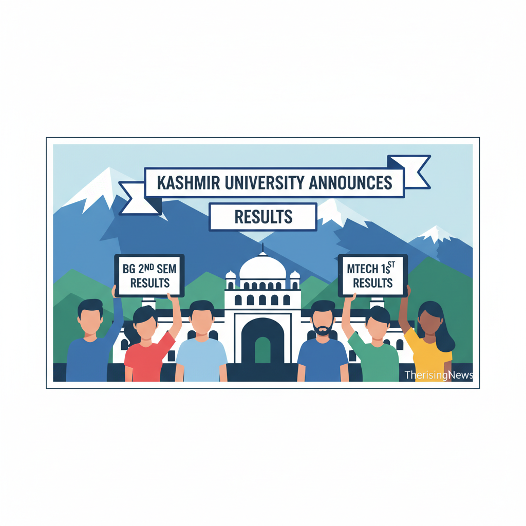 A: Kashmir University Announces BG 2nd Sem and MTech 1st Sem Results