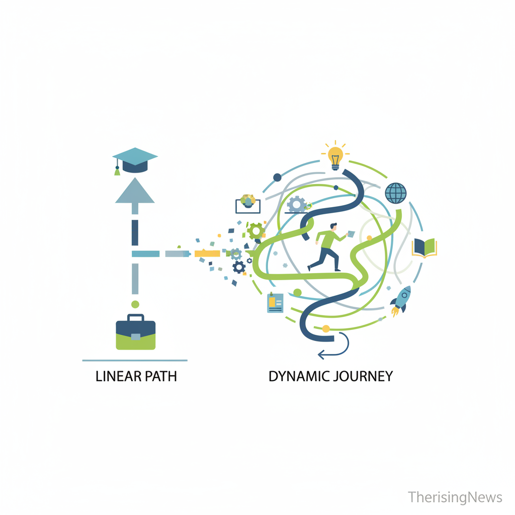 Career Growth Shifts From Linear Path to Dynamic Journey