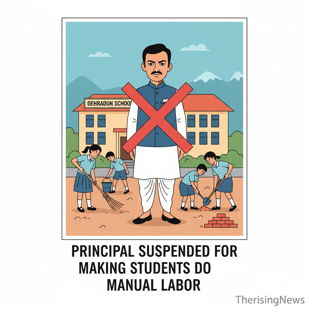 A: Dehradun School Principal Suspended for Making Students Do Manual Labor