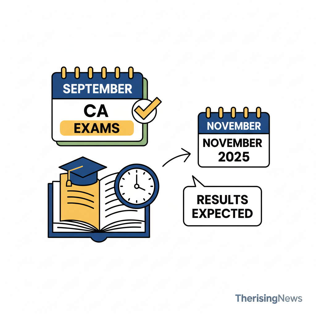 ICAI CA September 2025 Results Expected in November