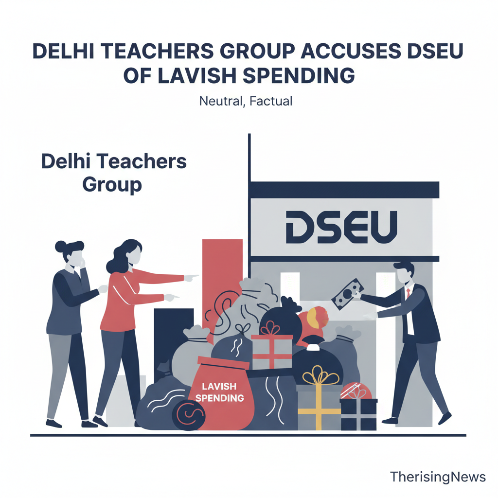 A: Delhi Teachers Group Accuses DSEU of Lavish Spending