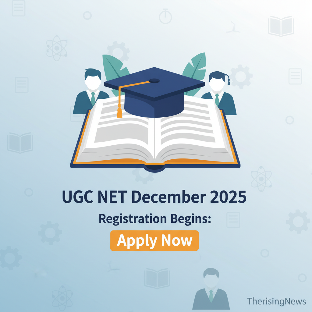 UGC NET December 2025 Registration Begins: Apply Now