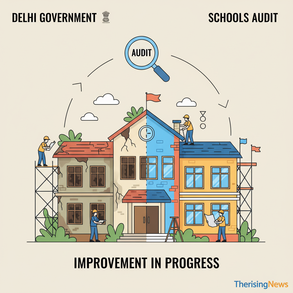 Delhi Government Launches Audit to Improve Dilapidated Schools