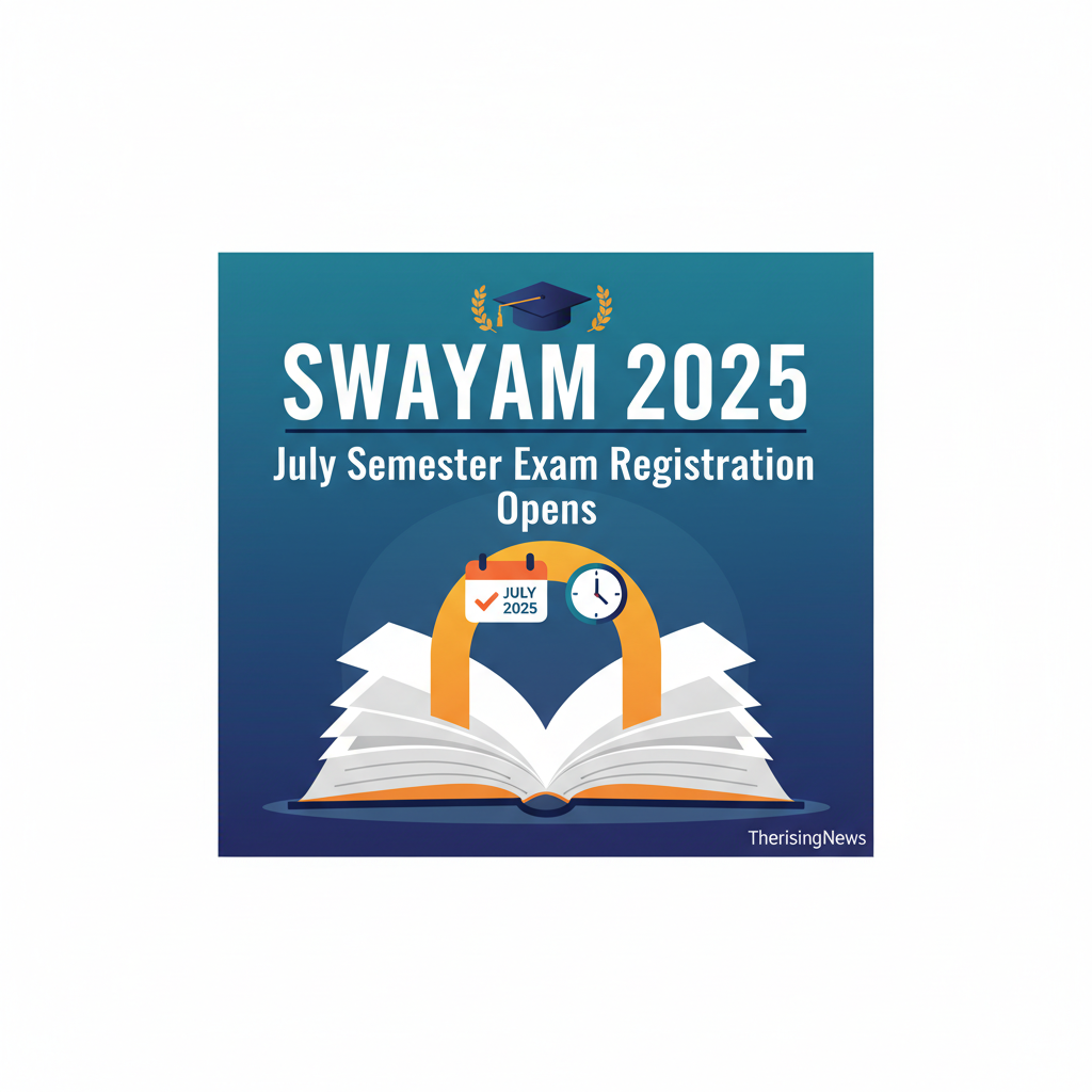 A: SWAYAM 2025 July Semester Exam Registration Opens