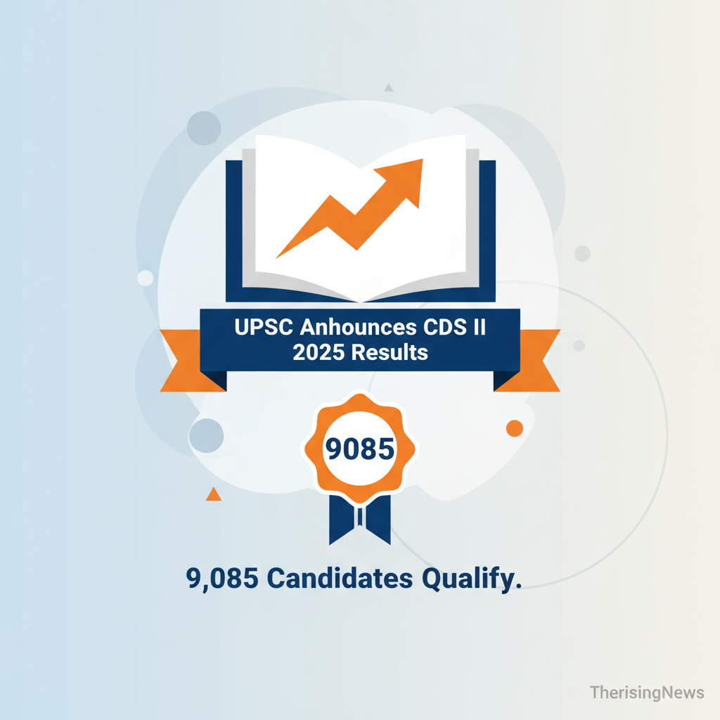 A: UPSC Announces CDS II 2025 Results, 9,085 Candidates Qualify