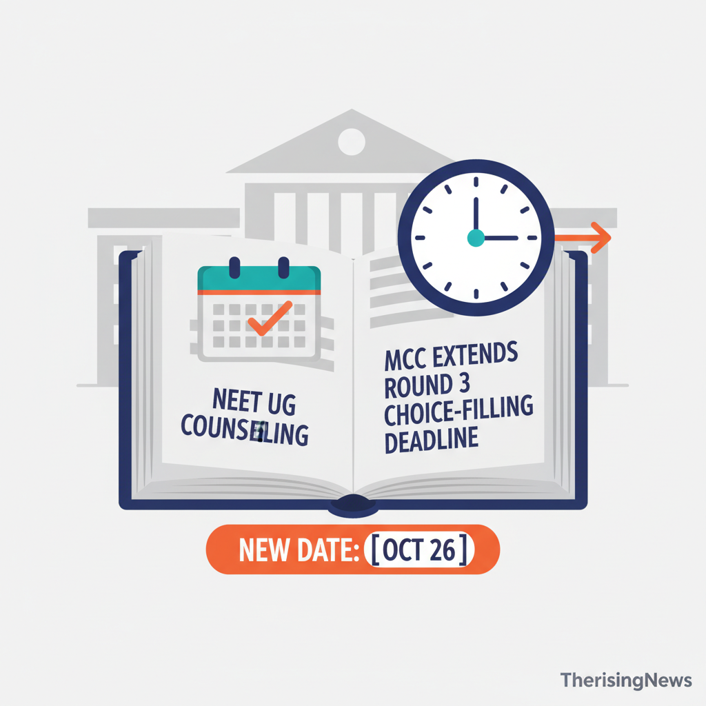 NEET UG Counselling: MCC Extends Round 3 Choice-Filling Deadline