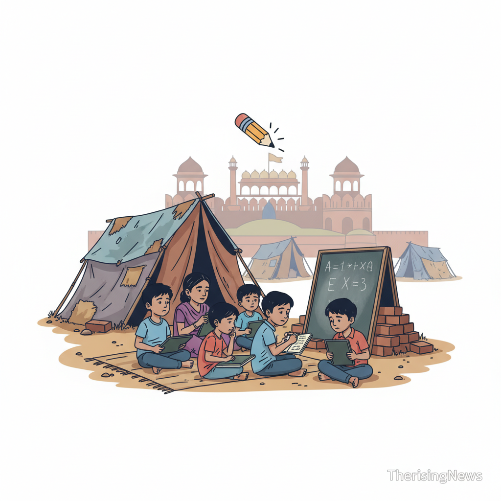 Pakistani Hindu Refugee Children Face Education Hurdles in Delhi