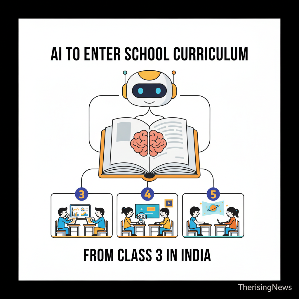 AI to Enter School Curriculum from Class 3 in India